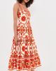 Cara Cara Cara Cara Margarita Dress Mod Floral Ivory - 4