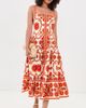 Cara Cara Cara Cara Margarita Dress Mod Floral Ivory - 5