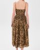 Cara Cara Cara Cara Miro Midi Dress Galets Brown - 3