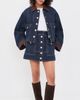 Cara Cara Cara Cara Ruben Jacket Blue Wash Denim - 5