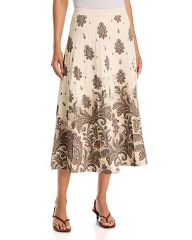 Cara Cara Cara Cara Tavira Printed Midi Skirt