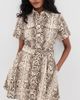 Cara Cara Cara Cara Walter Dress Classic Snake Grey - 2