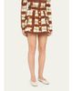 Cara Cara Fatima Plaid Cotton Canvas Mini Skirt - 4