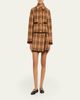 Cara Cara Jodi Plaid Wrap Skirt - 3