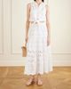 CARA CARA Melanie broderie anglaise cotton midi skirt - 2