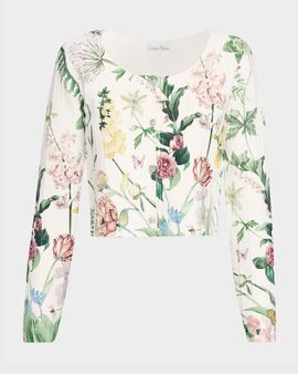 Cara Cara Rose Cropped Cardigan