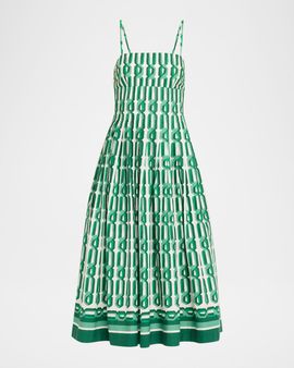 Cara Cara Sea Island Poplin Midi Dress