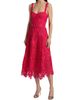 Cara Cara Women's Calypso Lace A-Line Midi-Dress - 2