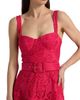 Cara Cara Women's Calypso Lace A-Line Midi-Dress - 6