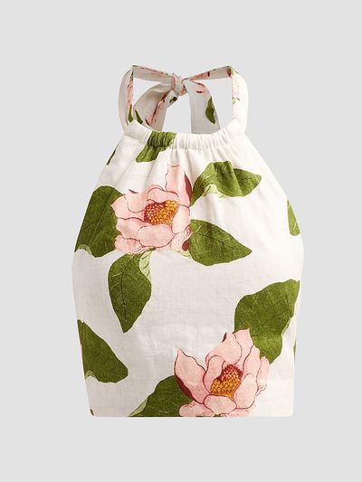 Cara Cara Women's Dahlia Floral Halter Top