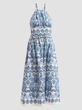 Cara Cara Women's Denise Halterneck Midi Dress