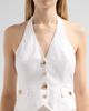 Cara Cara Women's Prescott Halterneck Linen Top - 5