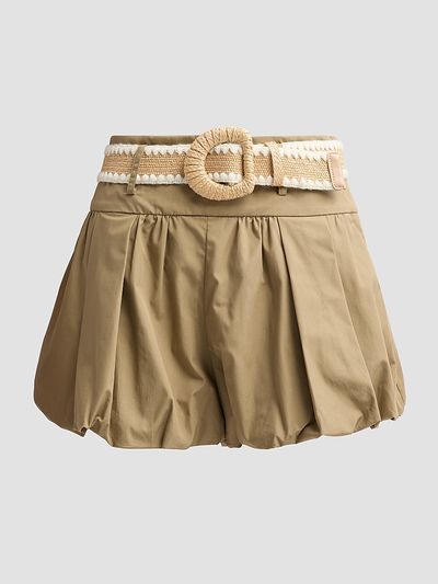 Cara Cara Women's Ray Belted Bubble Shorts