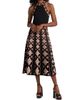 Cara Cara Women's Sandrinna Jacquard Midi-Dress - 2