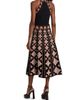 Cara Cara Women's Sandrinna Jacquard Midi-Dress - 5