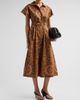 Cara Cara Women's Sawyer Floral Cotton Poplin Midi Shirtdress - 4