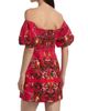 Cara Cara Women's Tully Floral Linen Off-the-Shoulder Minidress - 5