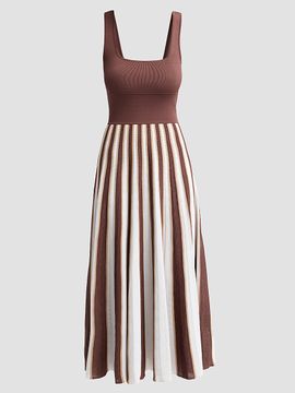 Cara Cara Women's Waverly Striped Skirt Midi Dress