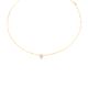 Carbon & Hyde Carbon & Hyde Diamond Drop Chain Choker - 1