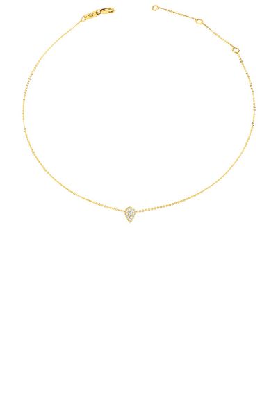 Carbon & Hyde Carbon & Hyde Diamond Drop Chain Choker