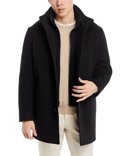 Cardinal Of Canada Cardinal of Canada Mont Royal Wool & Cashmere Regular Fit Car Coat