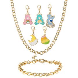 Care Bears Care Bears Charm Bracelet and Necklace with 5