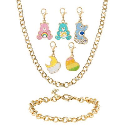 Care Bears Care Bears Charm Bracelet and Necklace with 5