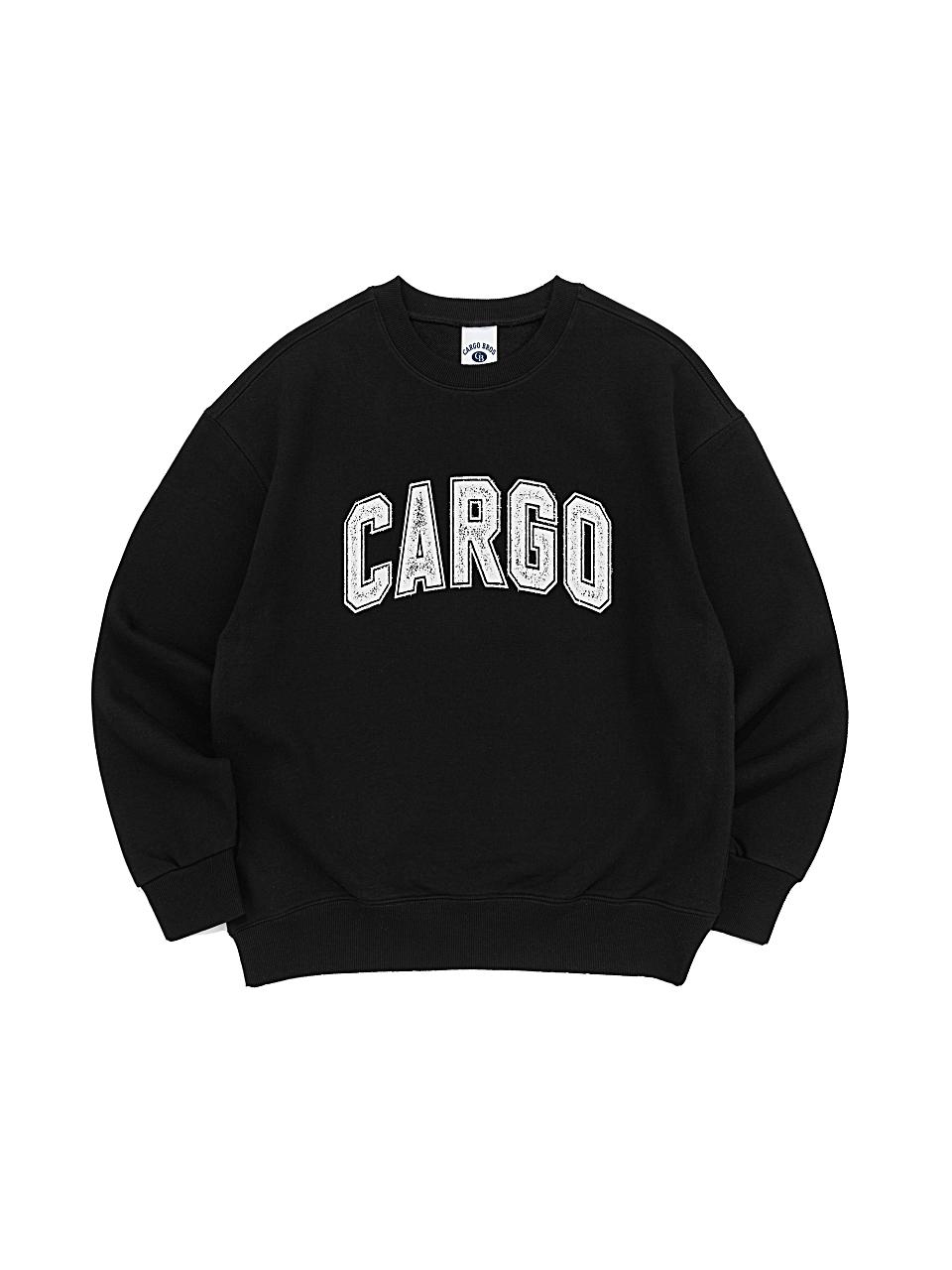CARGOBROS Basic Logo Overfit Sweatshirt (Black)