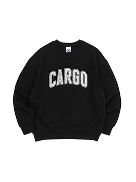 CARGOBROS Basic Logo Overfit Sweatshirt (Black)