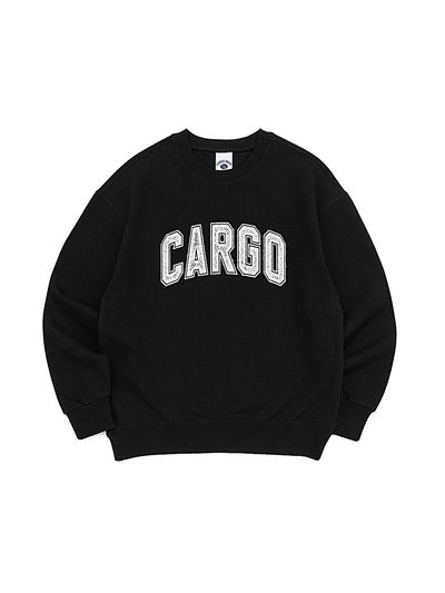 CARGOBROS Basic Logo Overfit Sweatshirt (Black)