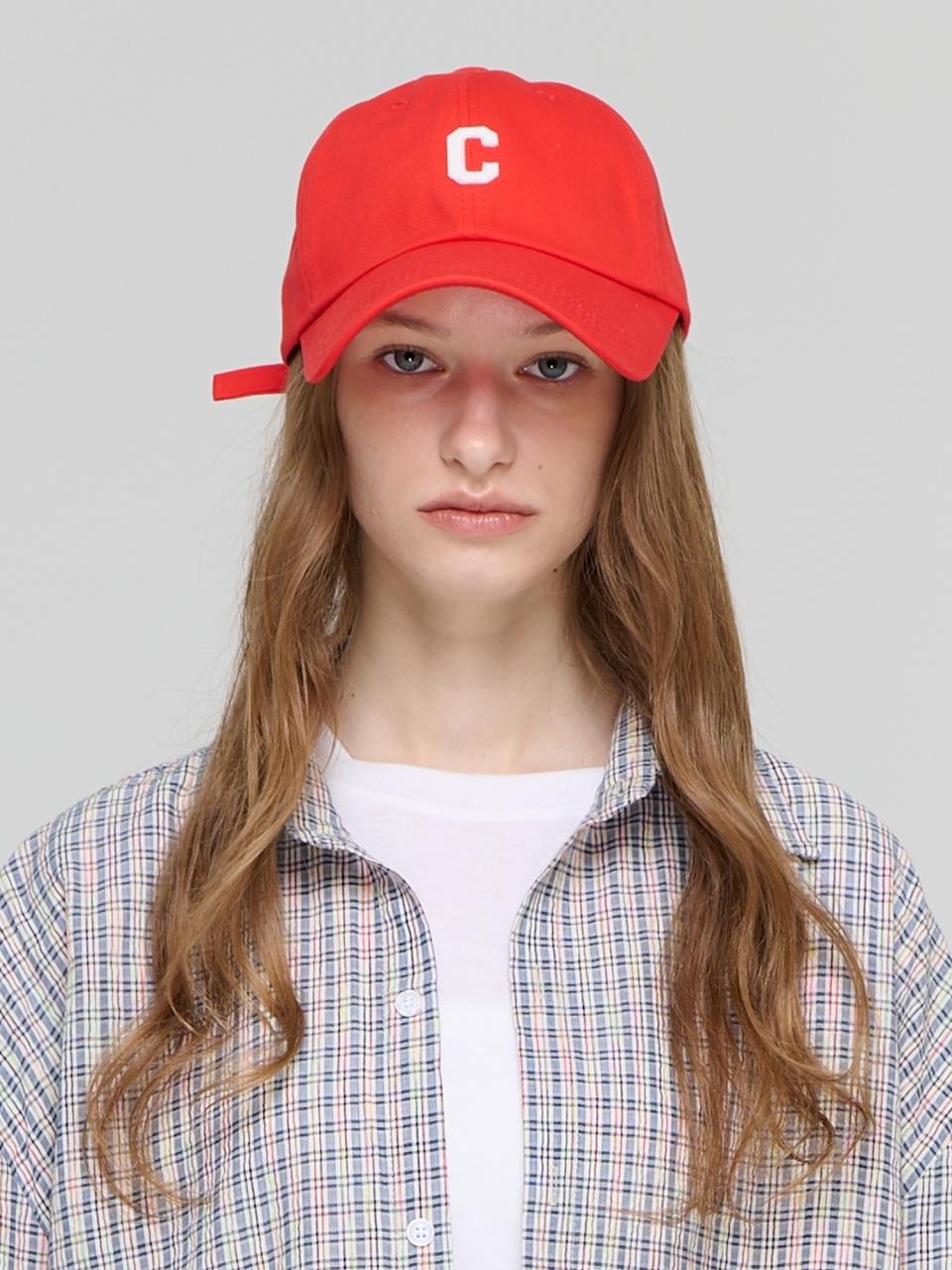 CARGOBROS Logo Point Ball Cap (Red)