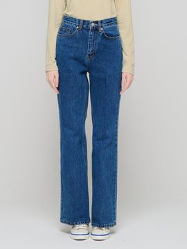 CARGOBROS Long bootcut denim pants (blue)