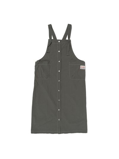 CARGOBROS Nylon Pocket Long Dress [Khaki]