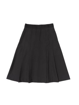 CARGOBROS Pleated Long Skirt (Black)