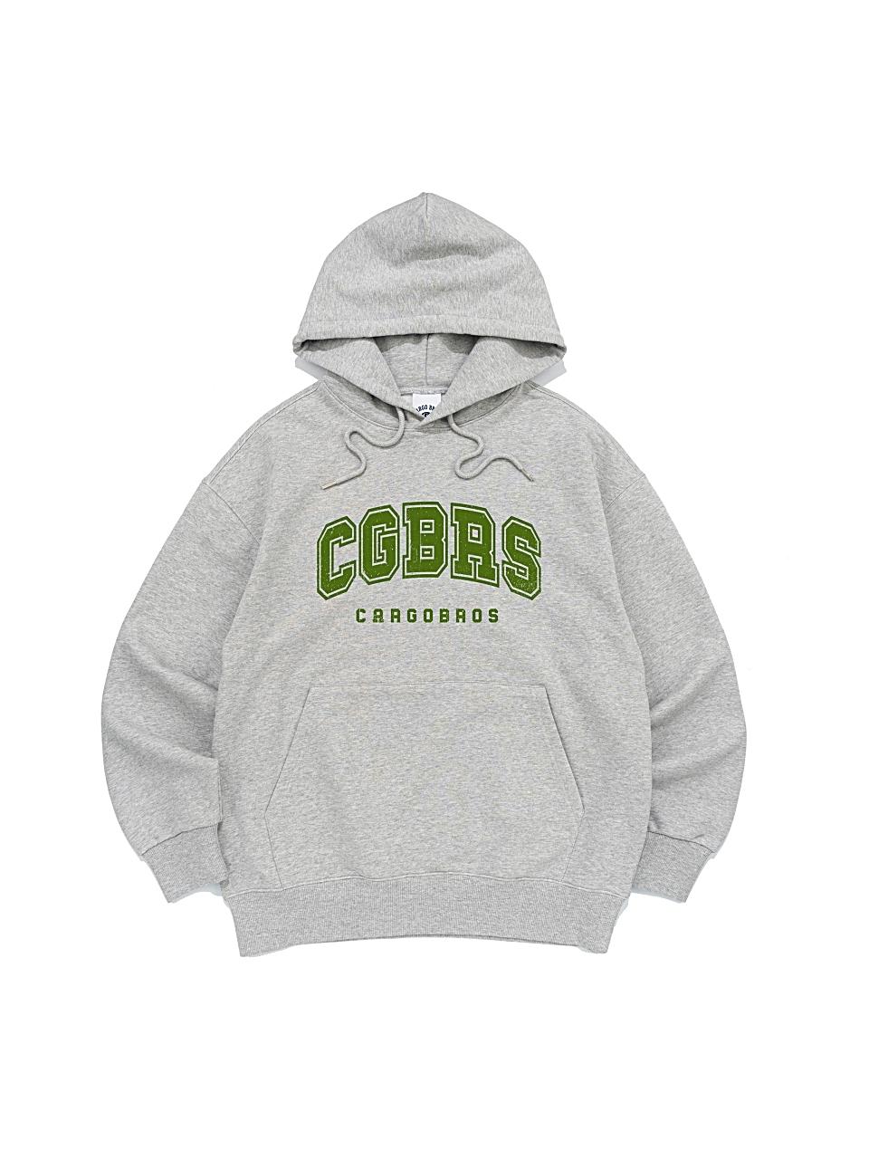 CARGOBROS Signature Logo Hooded T-Shirt (Gray)
