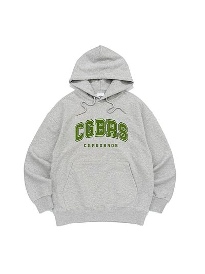 CARGOBROS Signature Logo Hooded T-Shirt (Gray)