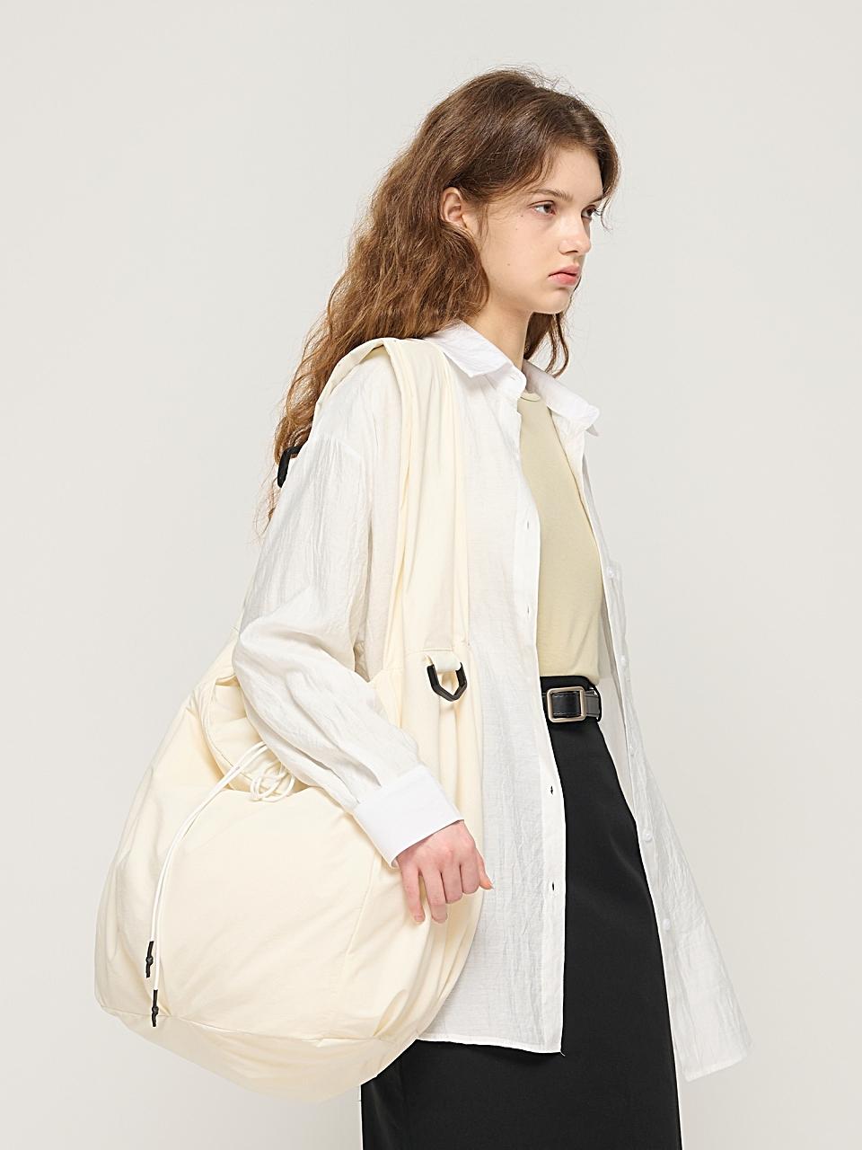 CARGOBROS Street Big Size Cross Shoulder Bag (beige)