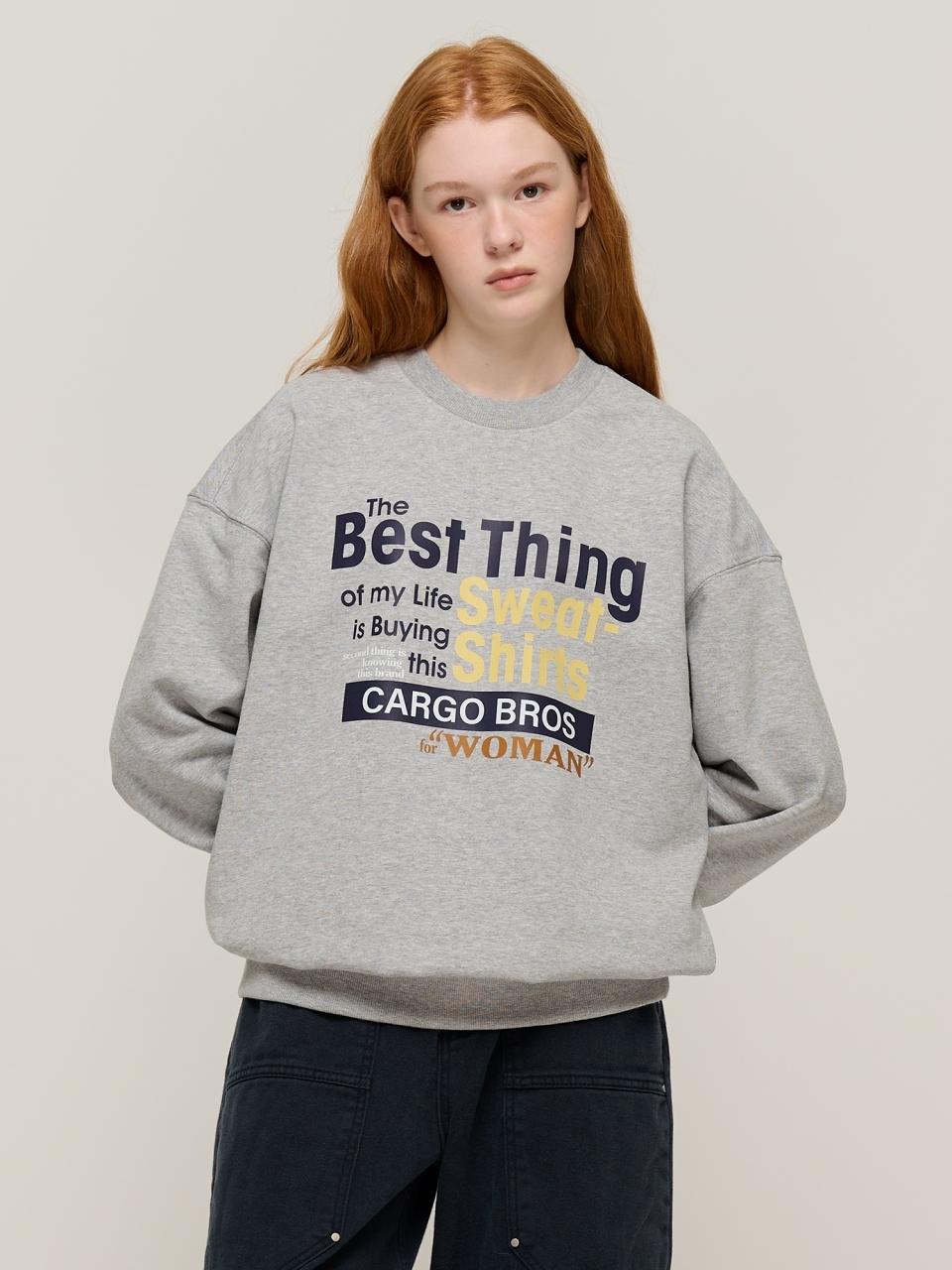CARGOBROS The Vest Casual Sweatshirt (Gray)