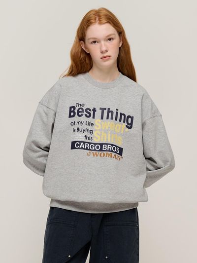 CARGOBROS The Vest Casual Sweatshirt (Gray)