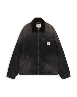 Carhartt Wip Carhartt Wip Detroit Cotton Black Tobacco Logo Jacket