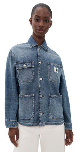 Carhartt WIP Carhartt WIP OG Michigan Coat Blue (Destroy Wash, Splatter)