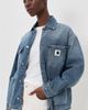 Carhartt WIP Carhartt WIP OG Michigan Coat Blue (Destroy Wash, Splatter) - 2