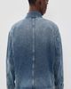 Carhartt WIP Carhartt WIP OG Michigan Coat Blue (Destroy Wash, Splatter) - 3