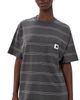 Carhartt WIP Carhartt WIP Short Sleeve Bert Pocket T-Shirt Bert Stripe/Graphite - 1
