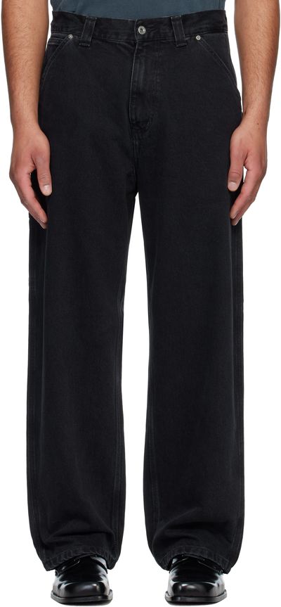 Carhartt Work In Progress Carhartt Work In Progress Black Belmont Jeans