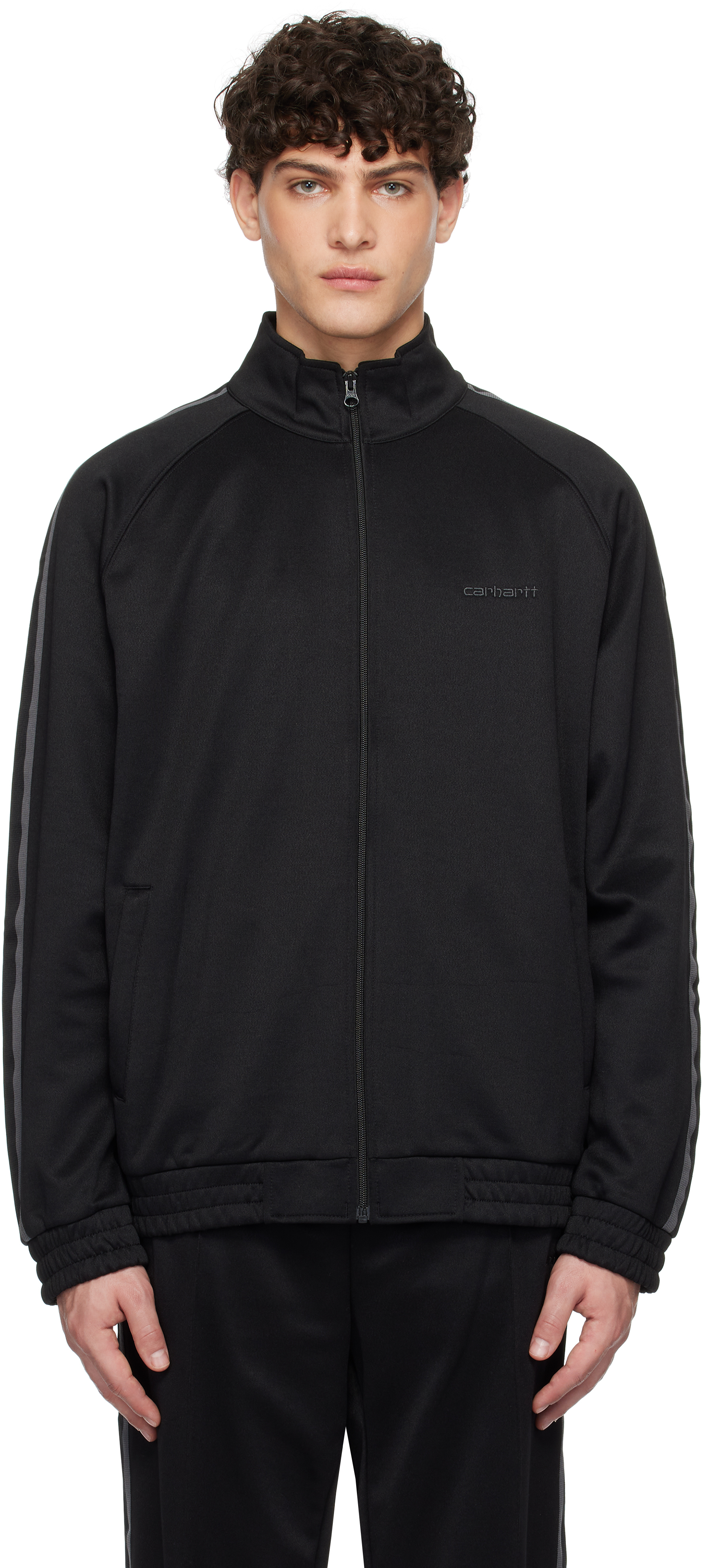 Carhartt Work In Progress - Black Bolan Track Jacket