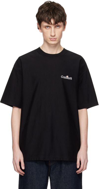 Carhartt Work In Progress Carhartt Work In Progress Black WIP Label T-shirt