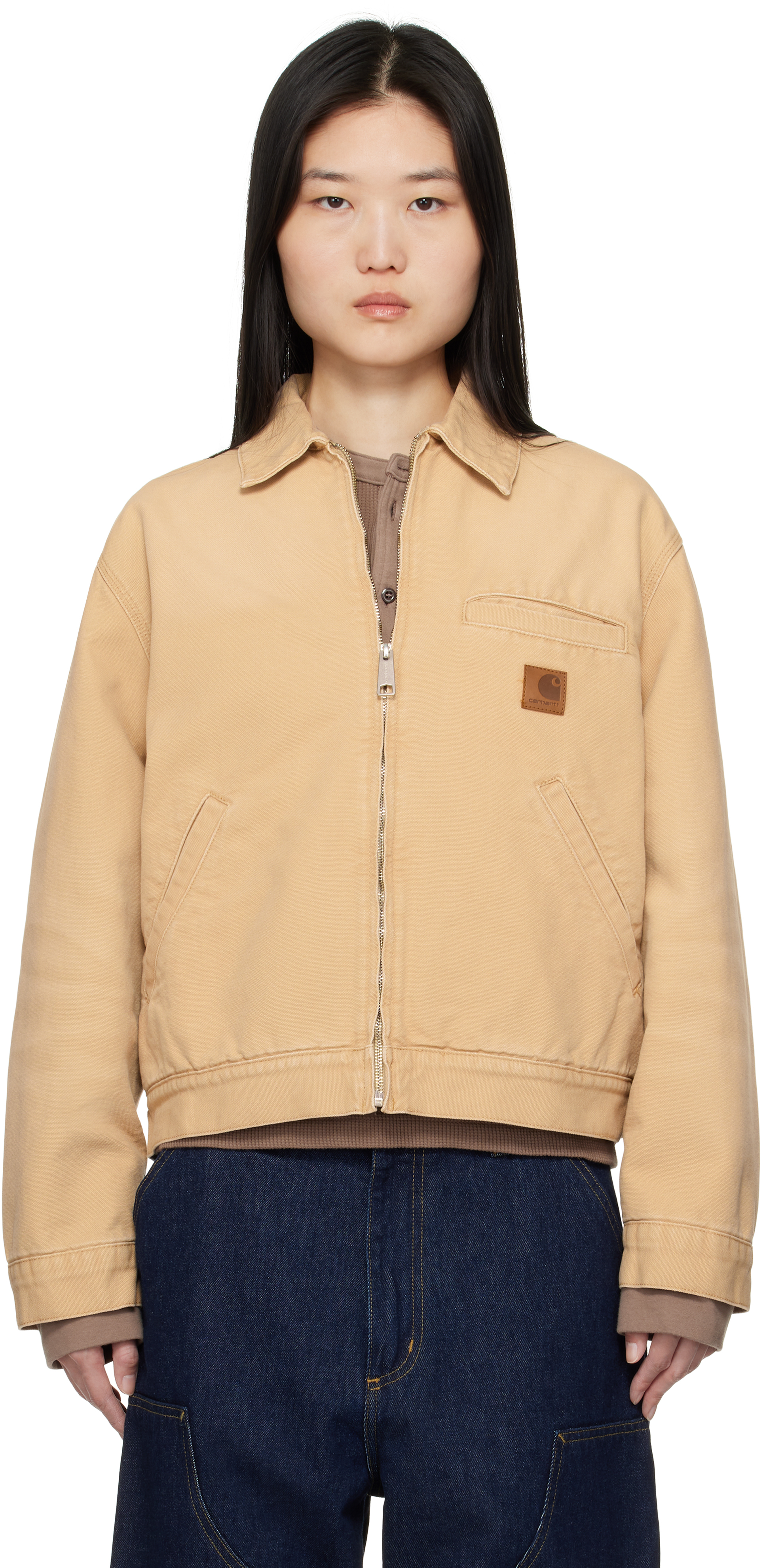 Carhartt WORK IN PROGRESS ジャケット M Carhartt Work In Progress - Tan Dayton Jacket