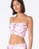 Carmen Marc Valvo Carmen Marc Valvo Bandeau Shirred Bikini Swim Top - 1