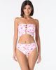 Carmen Marc Valvo Carmen Marc Valvo Bandeau Shirred Bikini Swim Top - 3
